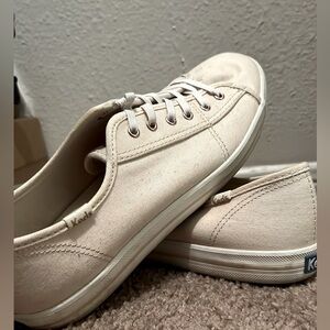 Keds light pink and rose gold